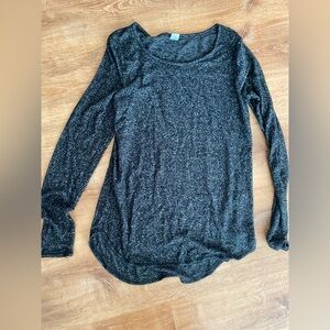 Old Navy Women's Long Sleeve Tee - Black